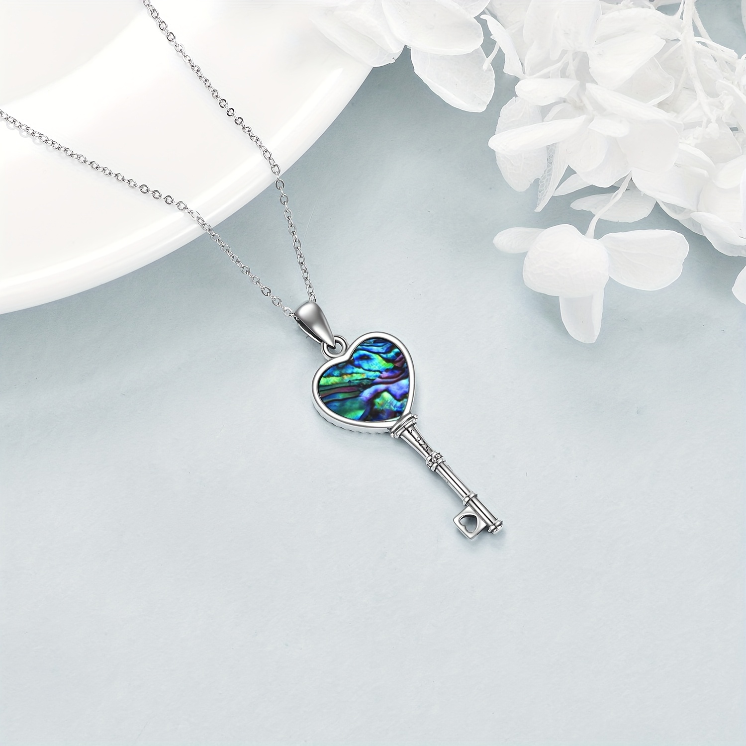 Tree Of Life Necklace, S925 Sterling Silver Heart Set